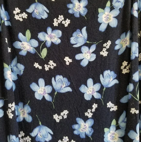Vintage 90s Floral Maxi Dress large - Picture 3 of 5